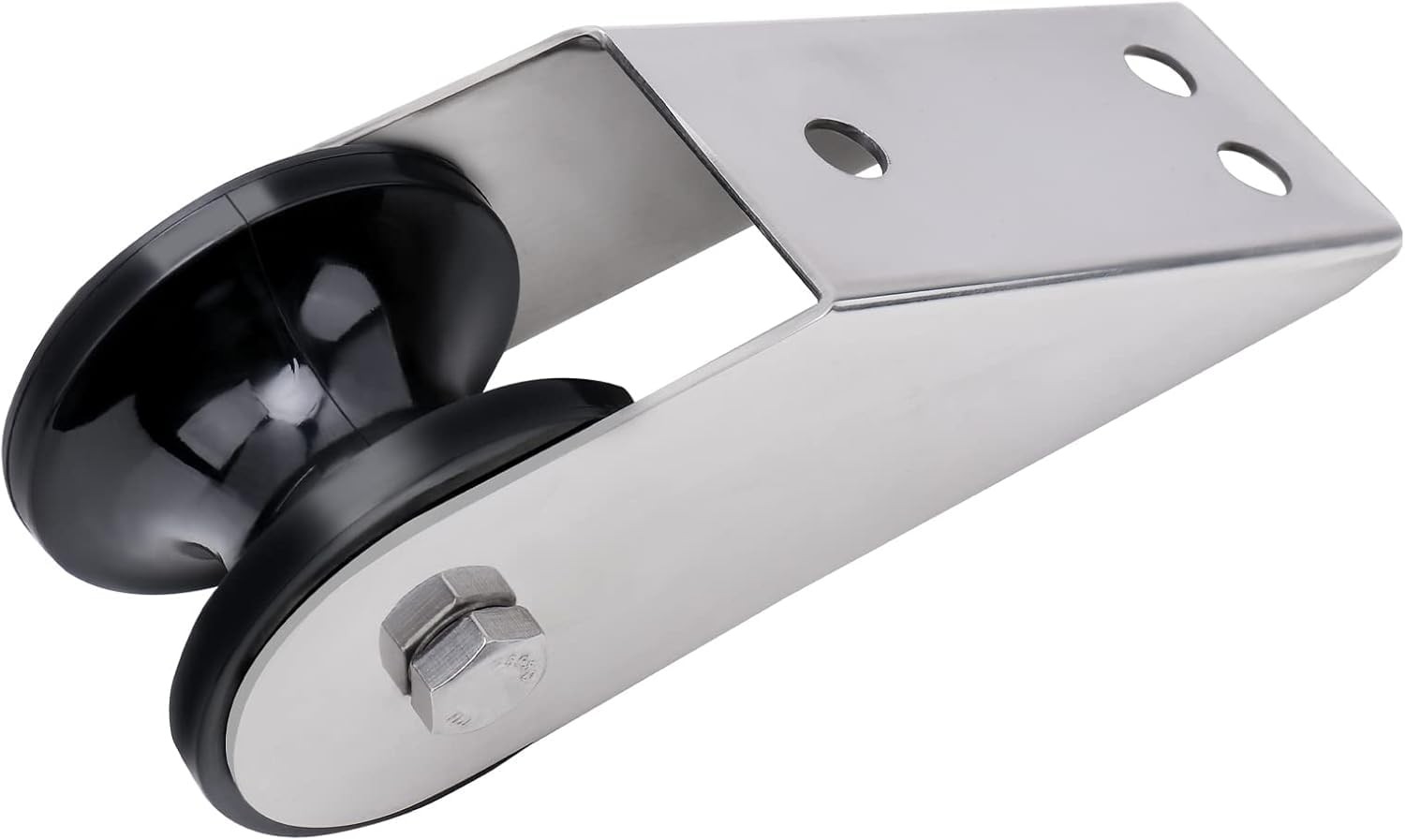 6.5″ Heavy Duty Boat Bow Anchor Rubber Roller 316 Stainless Steel Bracket