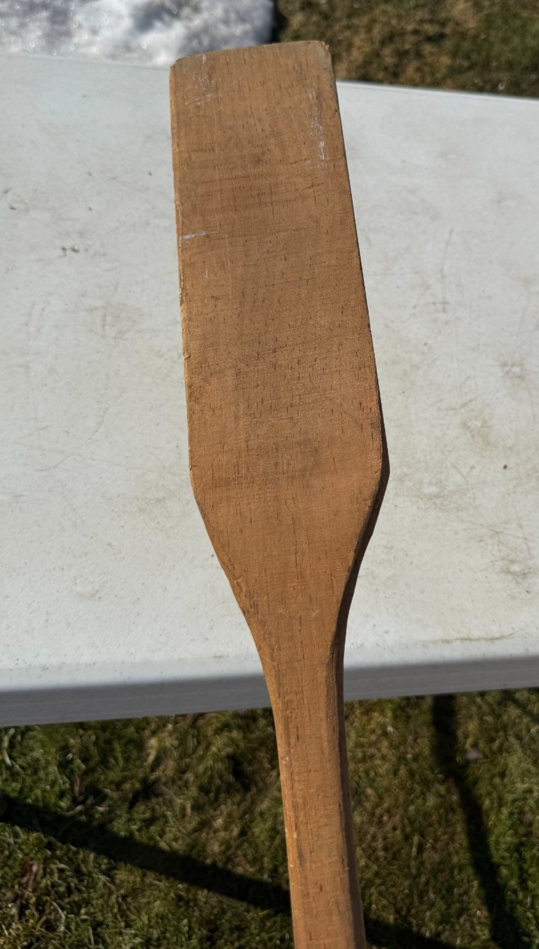 Lightweight Wooden Boat Oar 44.5 Inch Long