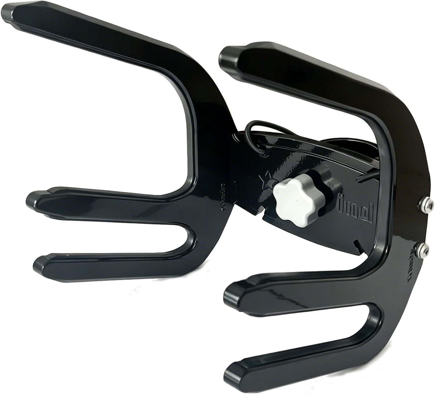 Indy Max Quick Release Boat Kneeboard/ Wakeboard Tower Combo Rack Black Coated