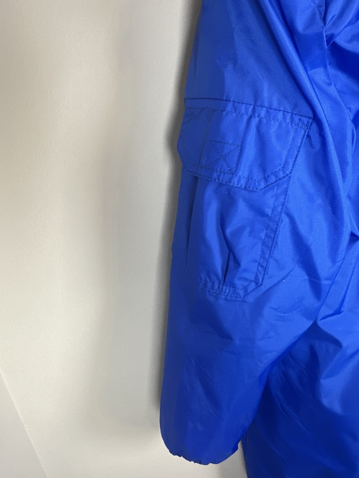 Adoretex Swim Parka – Youth Large – Unisex – Royal/Red – 100% Nylon