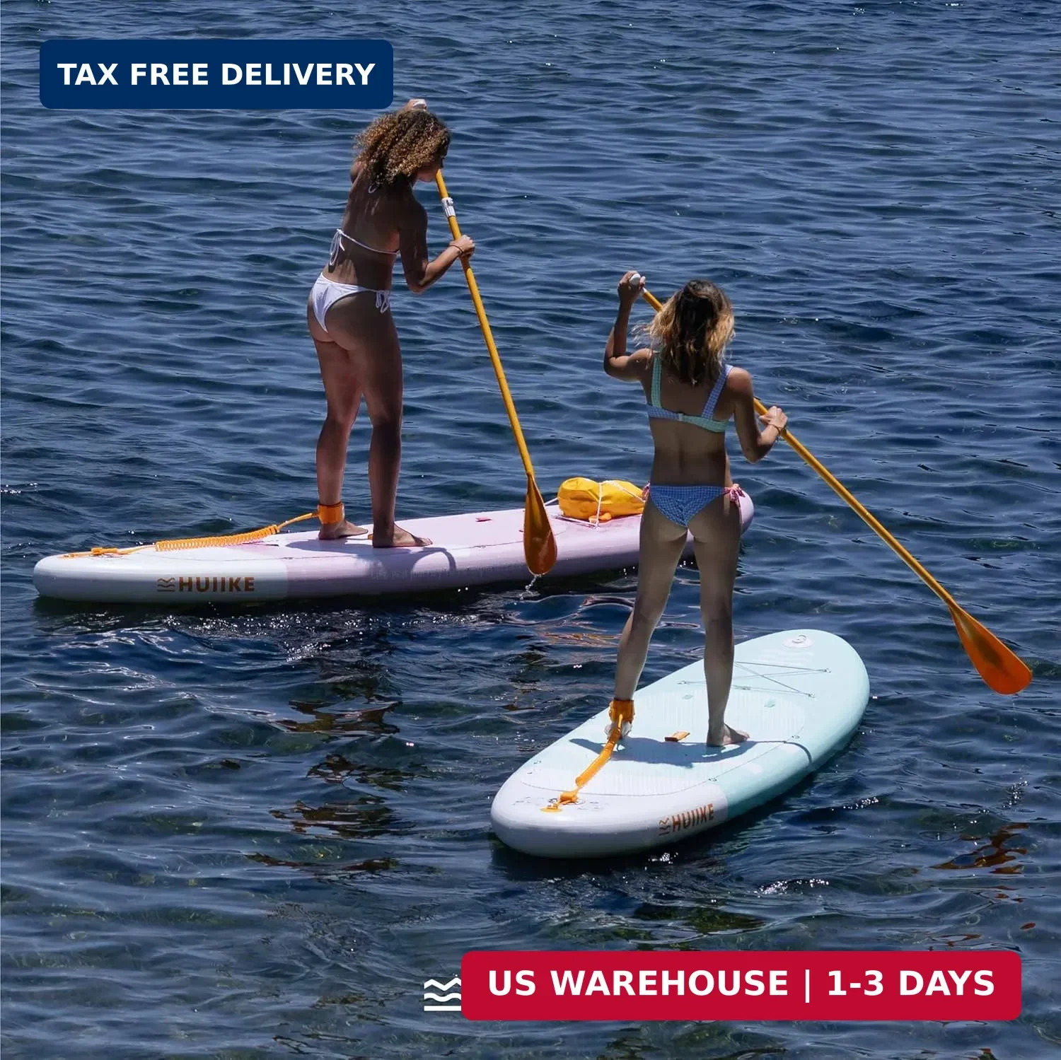 HUIIKE Paddle Board Paddle 2-in-1 Aluminum Sup Paddleboard Oar & Kayak Detachabl