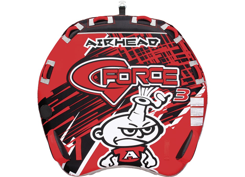 Airhead AHT3GF G-Force 3 Inflatable Towable Tube – 3-Person