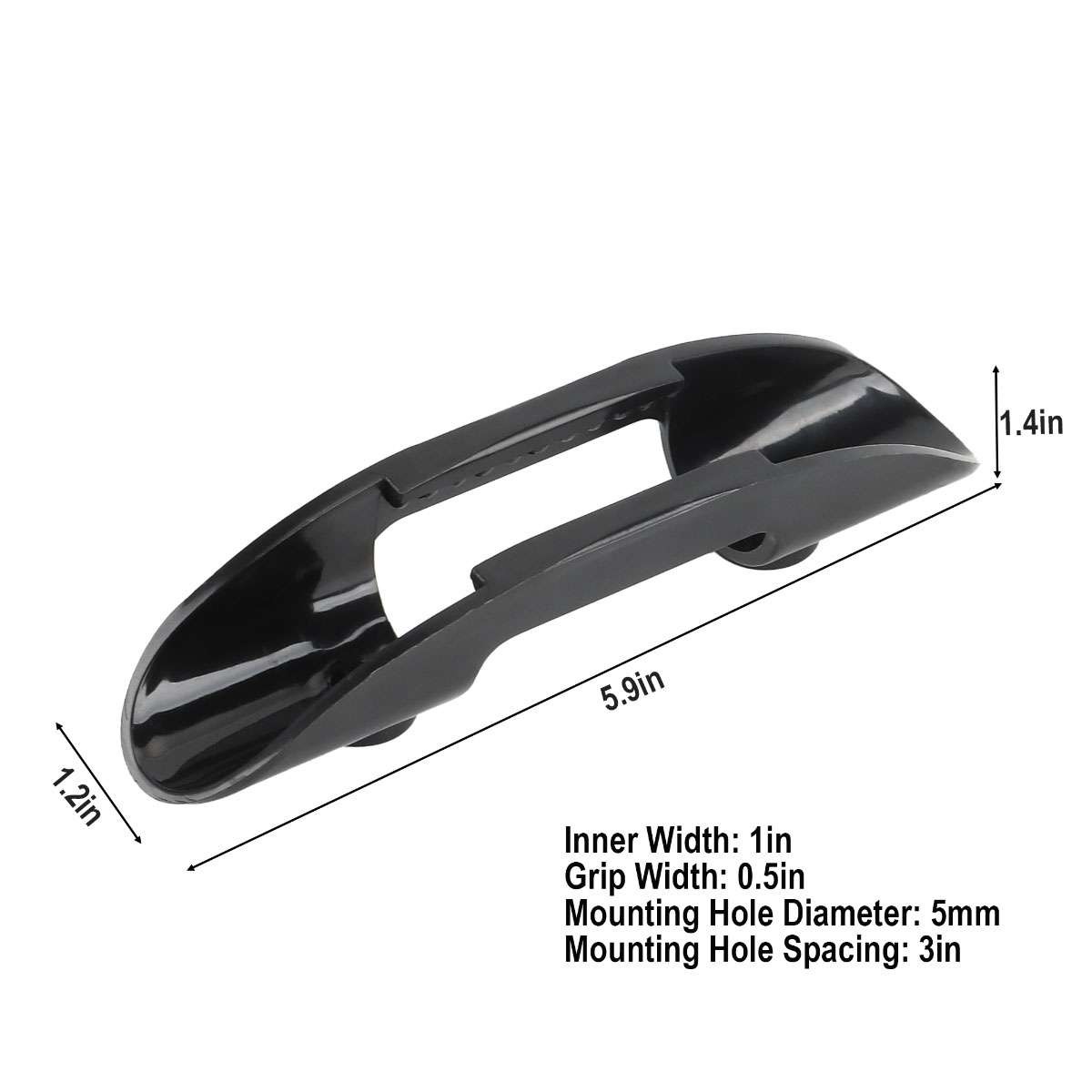 Universal Kayak Paddle Holder Clip Plastic Canoe Boat Oar Fix Mount 2/4/8 Pcs