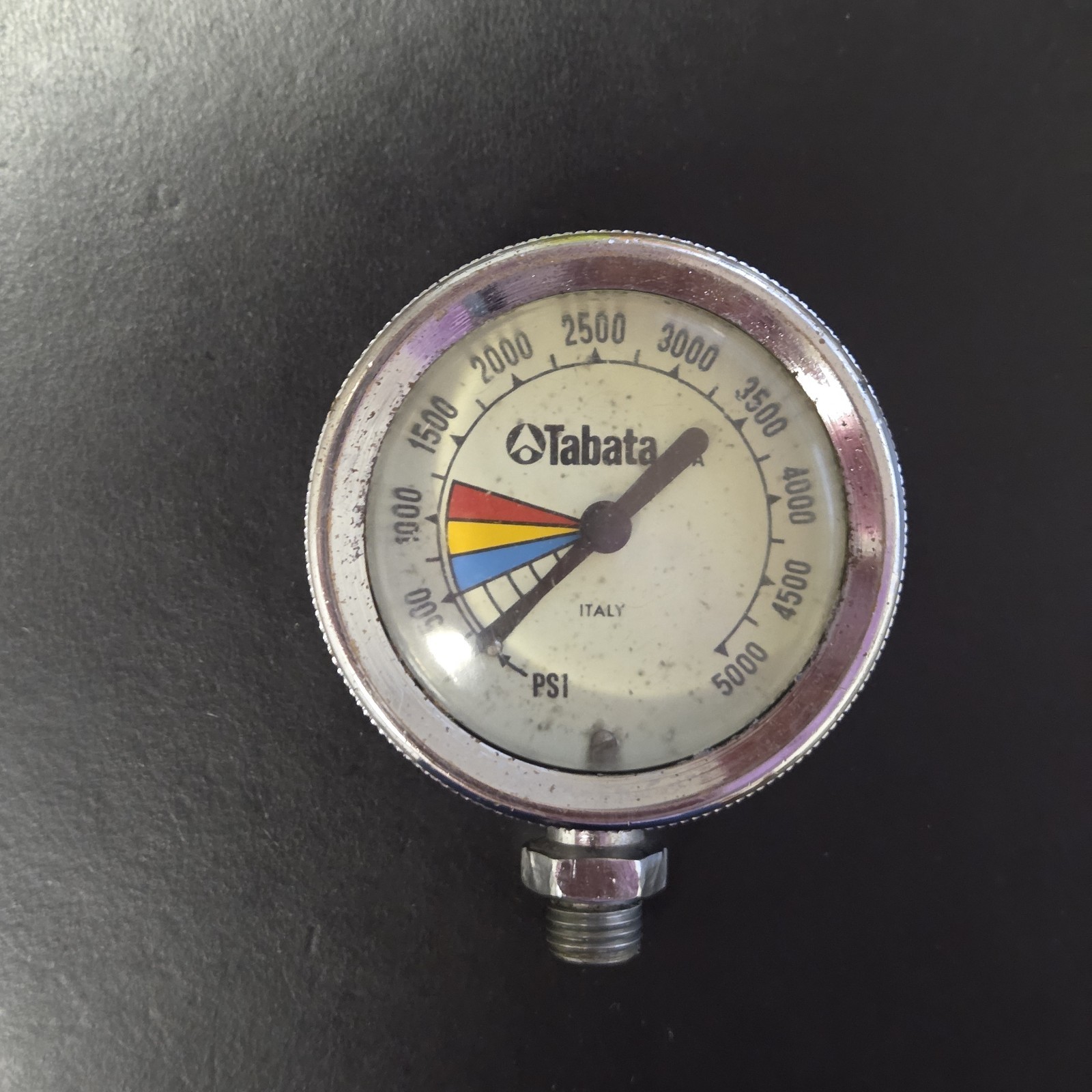 Tusa Tabata SPG Scuba Diving Air Gauge – Large 2.5″ – Tested & Working