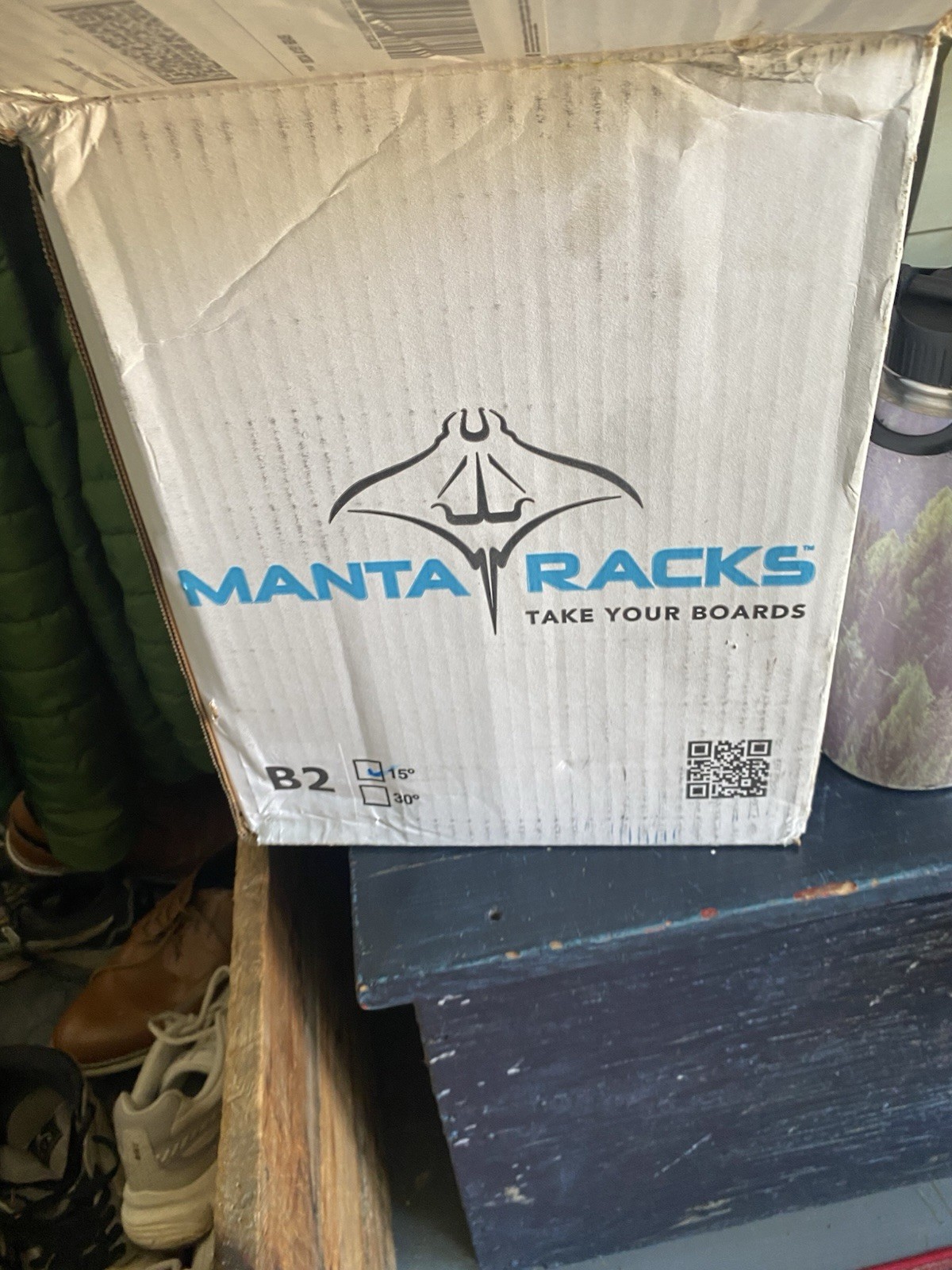 Manta racks 15 Degree Board Rack Kneeboard Kneeboarding