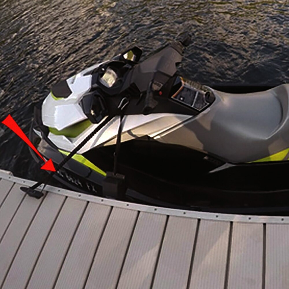 For Boat Kayak Jet Ski Canoe Power Boat 4FT Dock Line Bear 2200LBS Mooring Rop ]