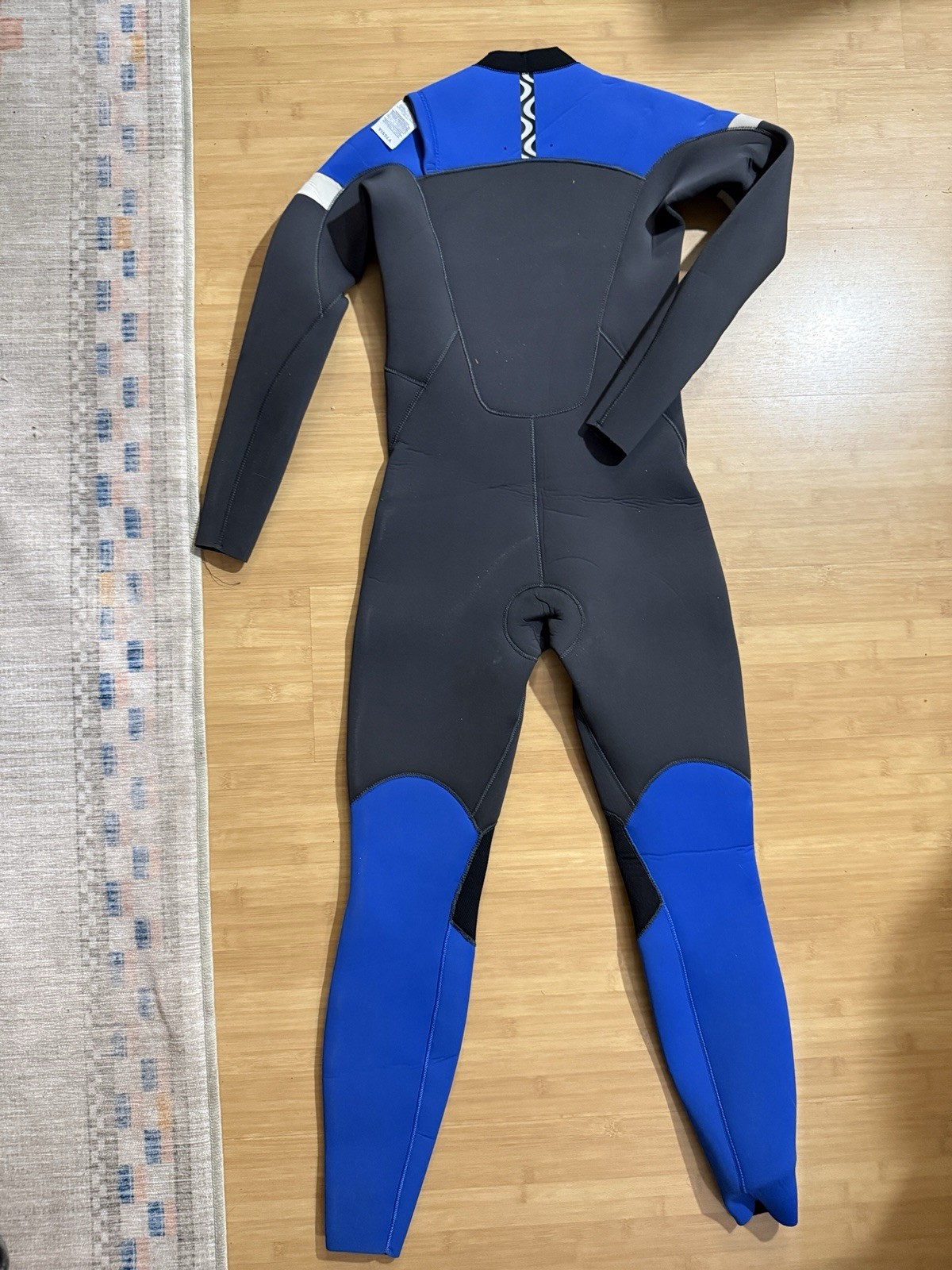 VISSLA 7 Seas Wetsuit Youth Boy Girl Kid Youth Size 14 Black Blue Fullsuit