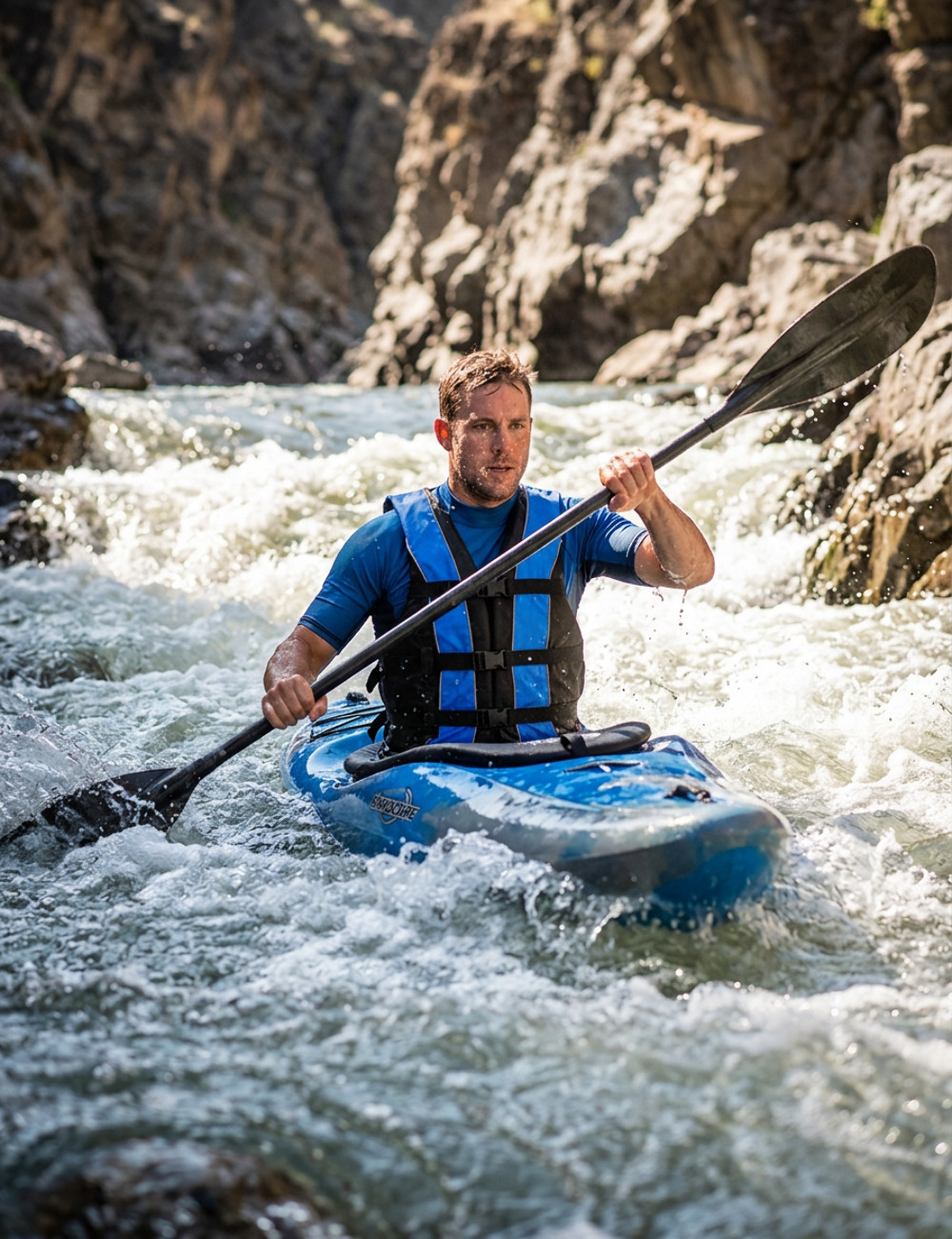 Hardcore life jacket paddle vest; Coast Guard approved Type III PFD life vest fl