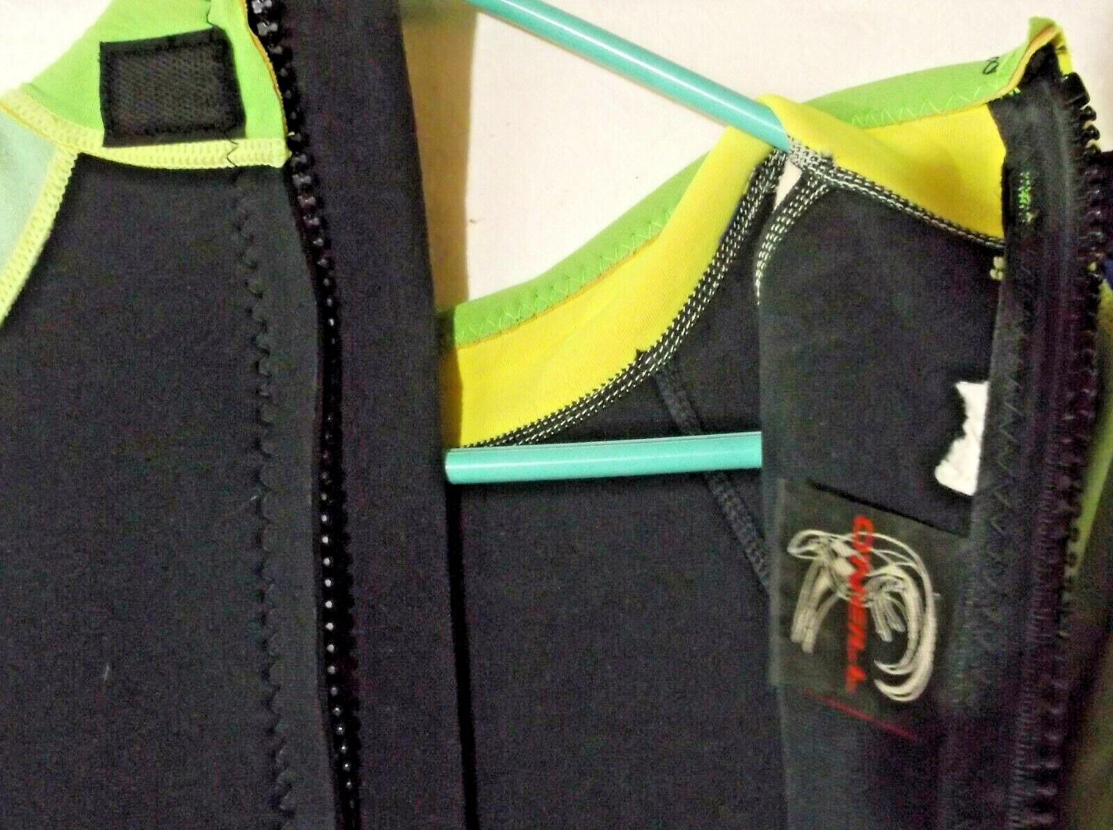 1 Piece Short O’Neill Wet Suit Blue Green Black No Tag For Size/Material AS IS