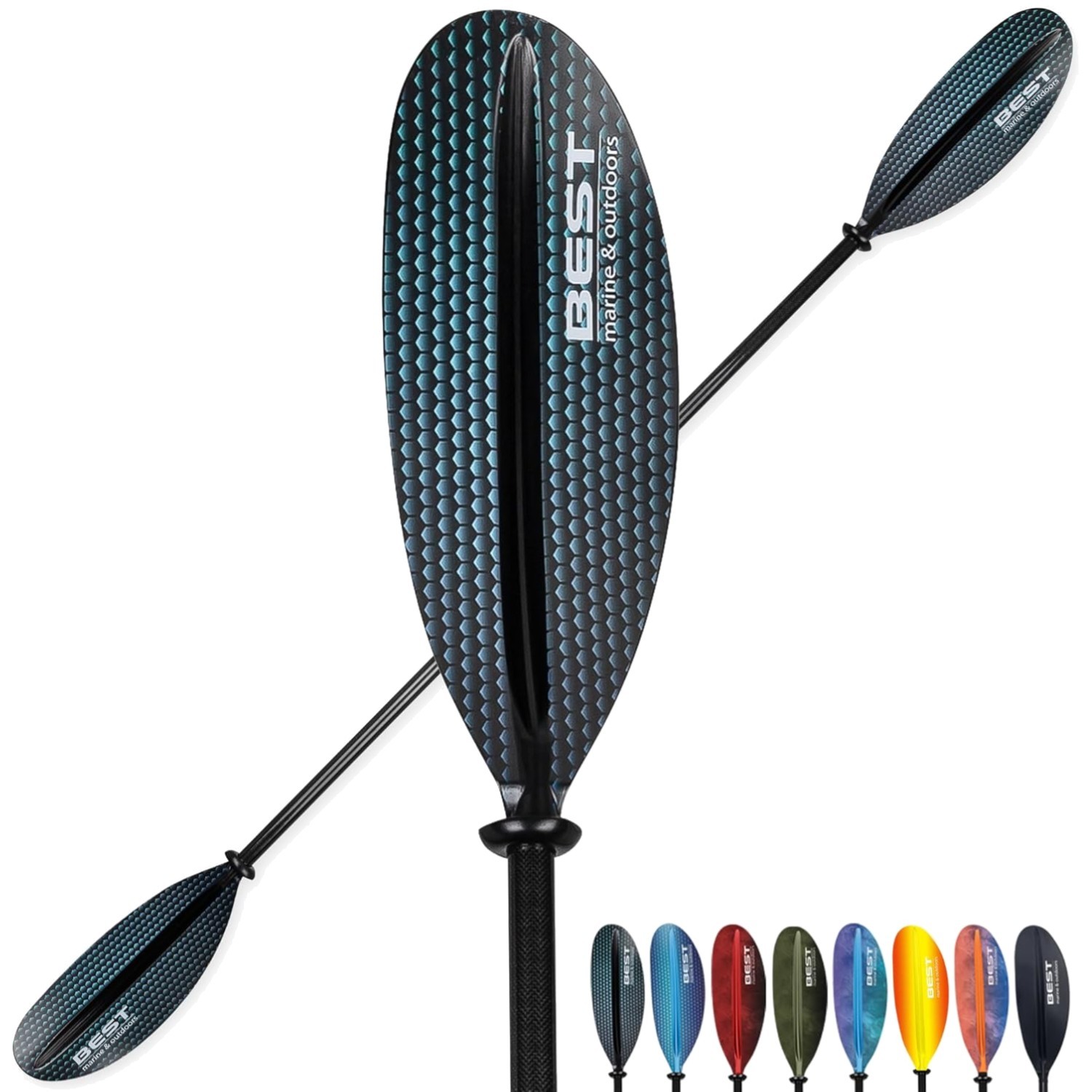 Lightweight Carbon Fiber Kayak Paddle – Adjustable 220-250cm