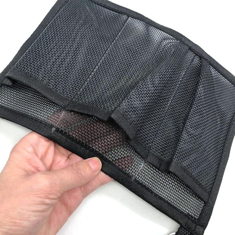 Kayak 3 Pocket Mesh Storage Pouch Sleeve Gear Water Bottle Holder Bag Organizer