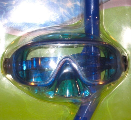 Kids Swim Mask & Snorkel Set One Size Age 4+ NEW SEALED Cayman