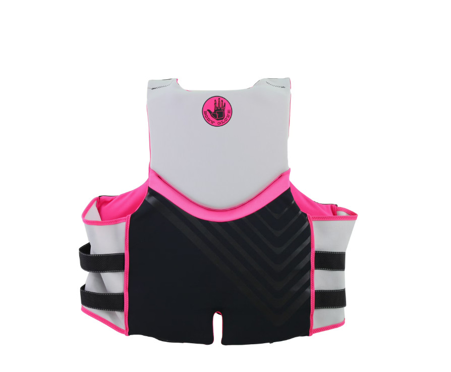 Body Glove Women’s Adult Neoprene PFD Life Jacket and Vest, Dual Size Pink