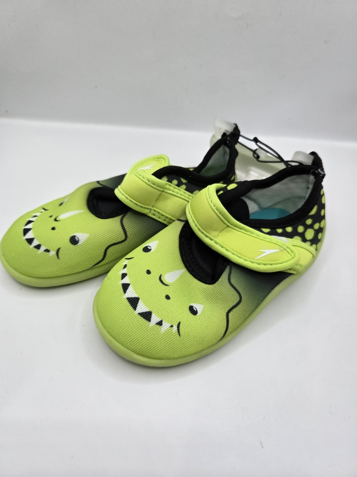 Speedo Toddler Shore Explorer Water Shoes -Green Dino, Size M 7-8