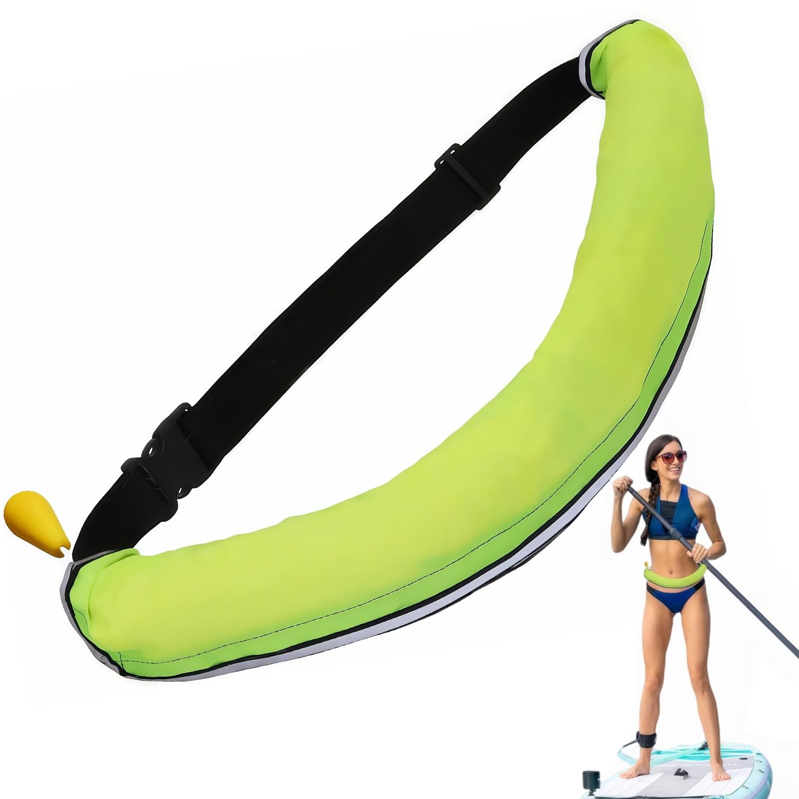 Manual Inflatable Belt Pack, Portable Adults Water Sports Waist Accessory wit…