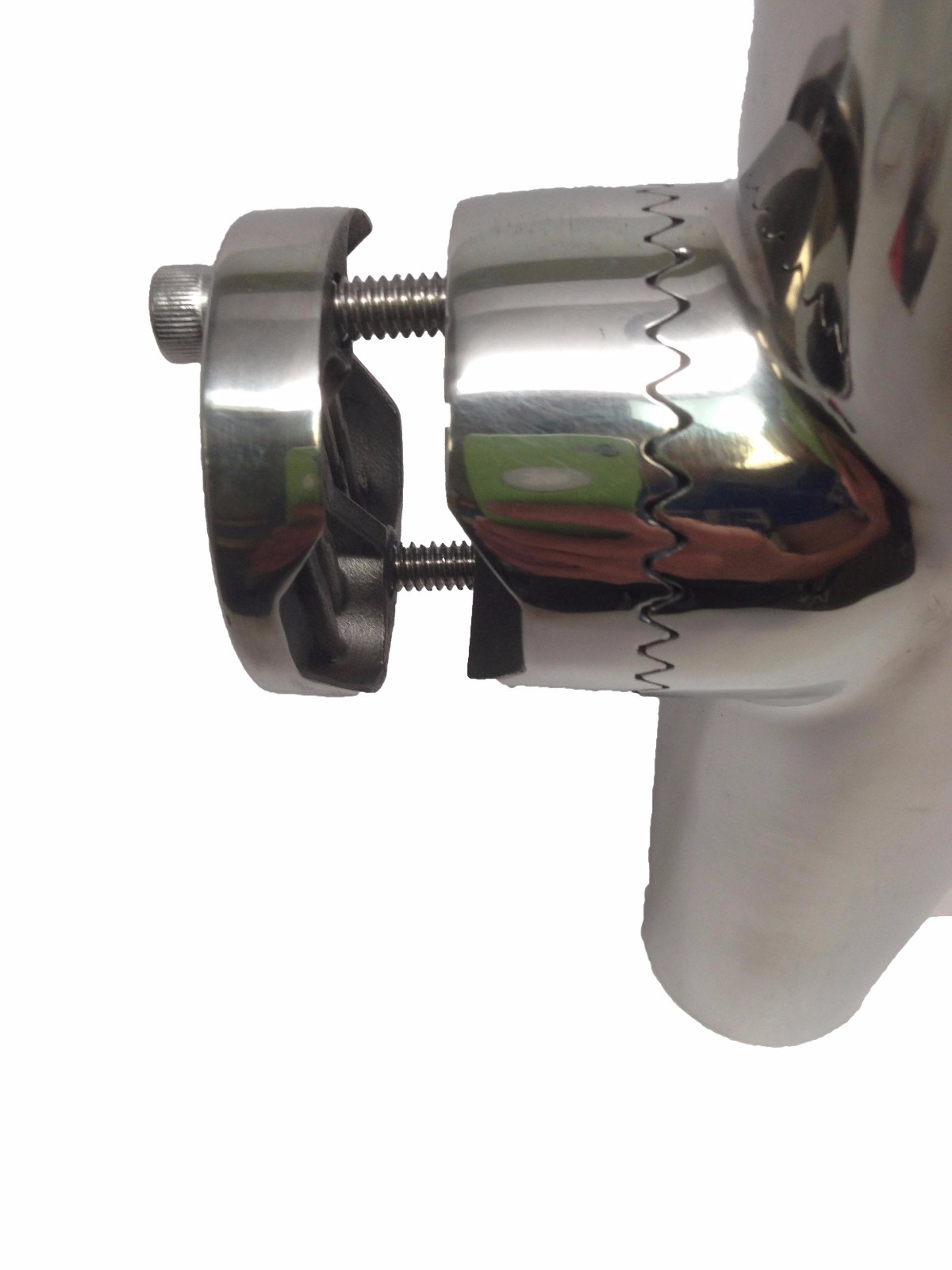 Pactrade Marine Stainless Steel 304 Tournament Style Clamp On Fishing Rod Holder