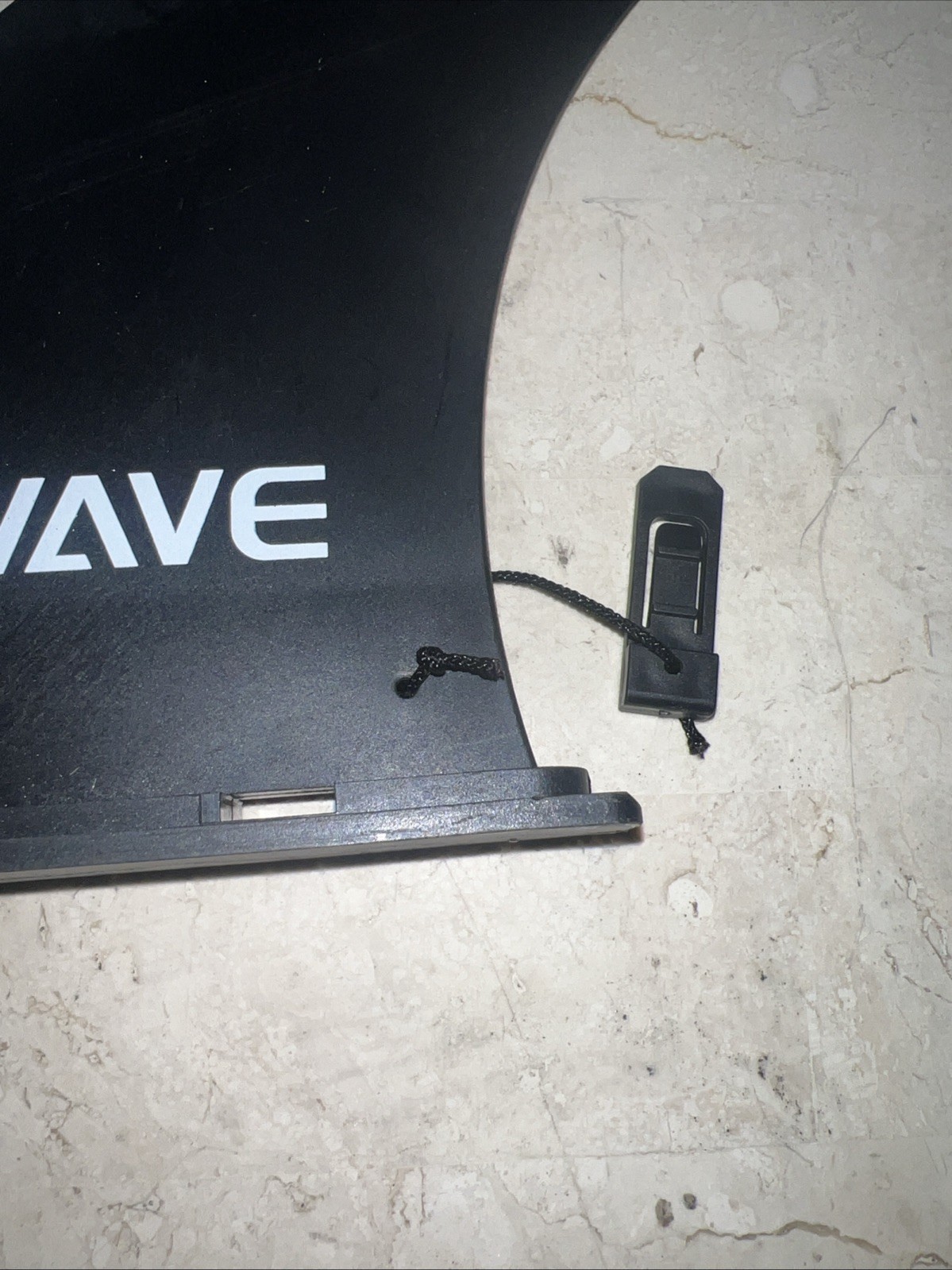 Hiwave replacement fin flat center skeg for paddle board sup fin slide in