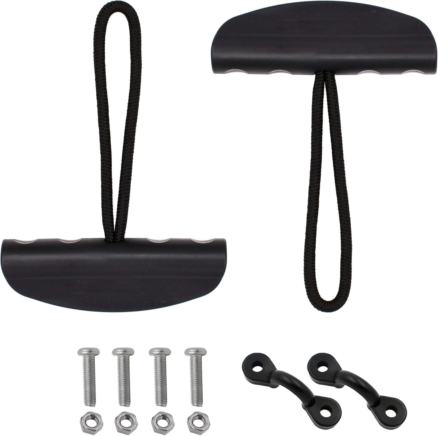 Lot 2 Kayak Carry Handle Pull Handle T-Handle with Cord and Pad Eyes