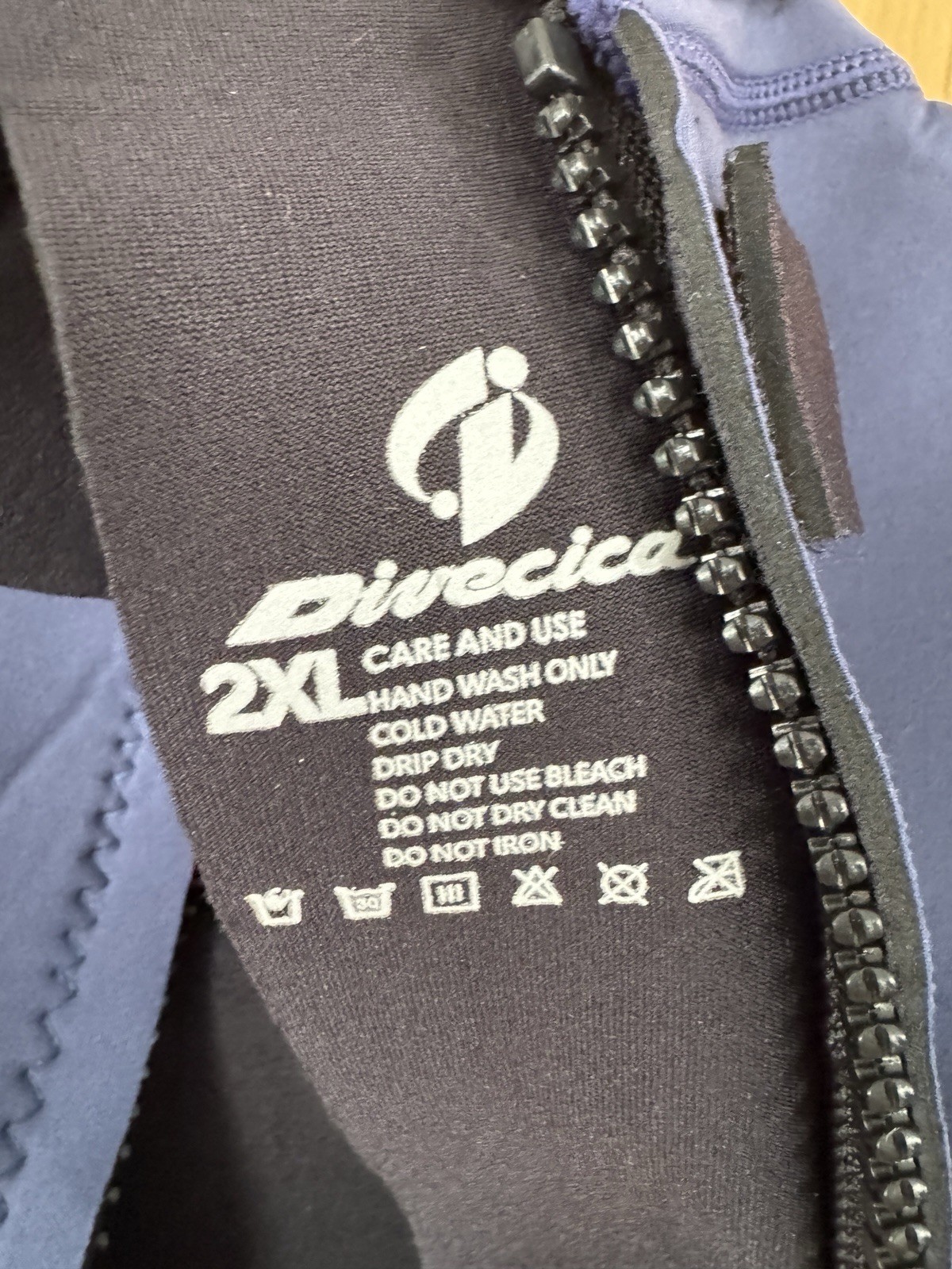 Divecica Women’s Full Body Wetsuit Navy Blue Size 2XL New W/O Tags