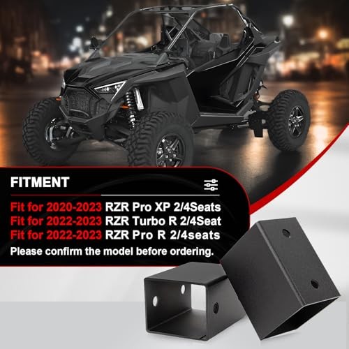UTV Main Driver Seat Riser Kit Raises Seat by 2″ for RZR PRO XP/4 XP, RZR Pro