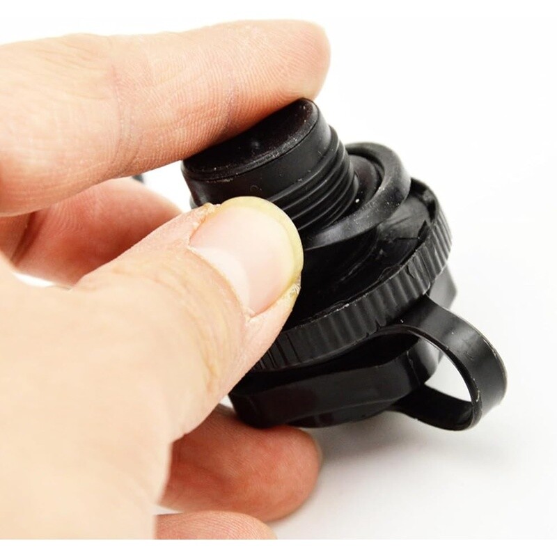 2Pcs Inflatable Kayak Air Valve Replacement Screw Plugs Canoe Raft PVC Boat New