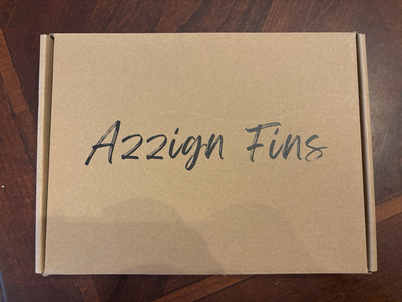 Azzign Waver L Single Tab Thruster Honeycomb Fiberglass Flat Foil Surfboard Fins