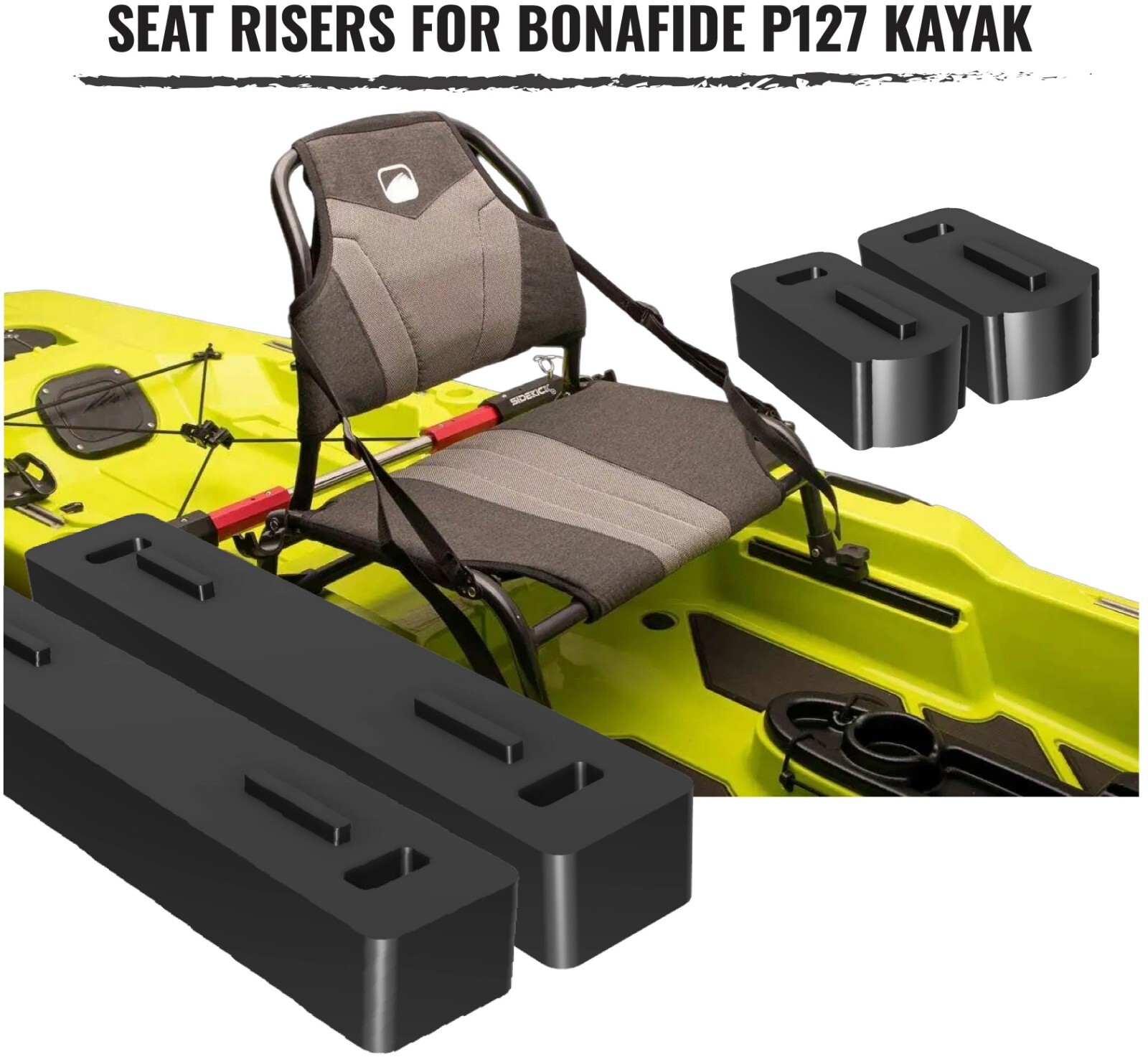 Bonafide P127 Kayak Seat Risers – Increased Comfort and Performance