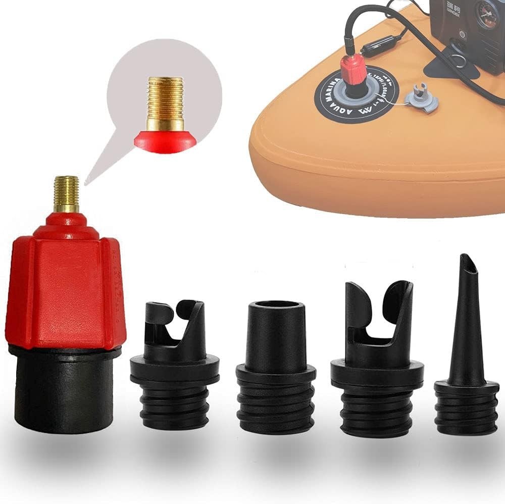 Paddle Board Pump Adapter with 4 Nozzles