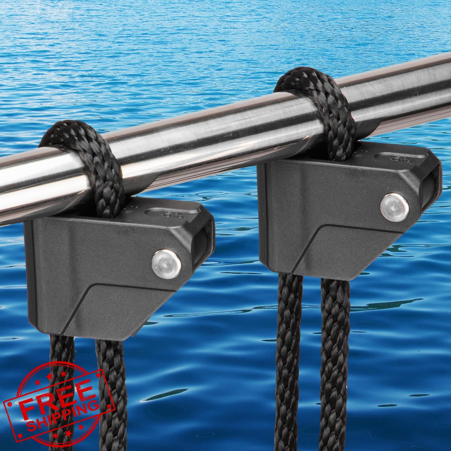 KEMIMOTO Boat Fender Clips Quick Release Rail Cleats Holder