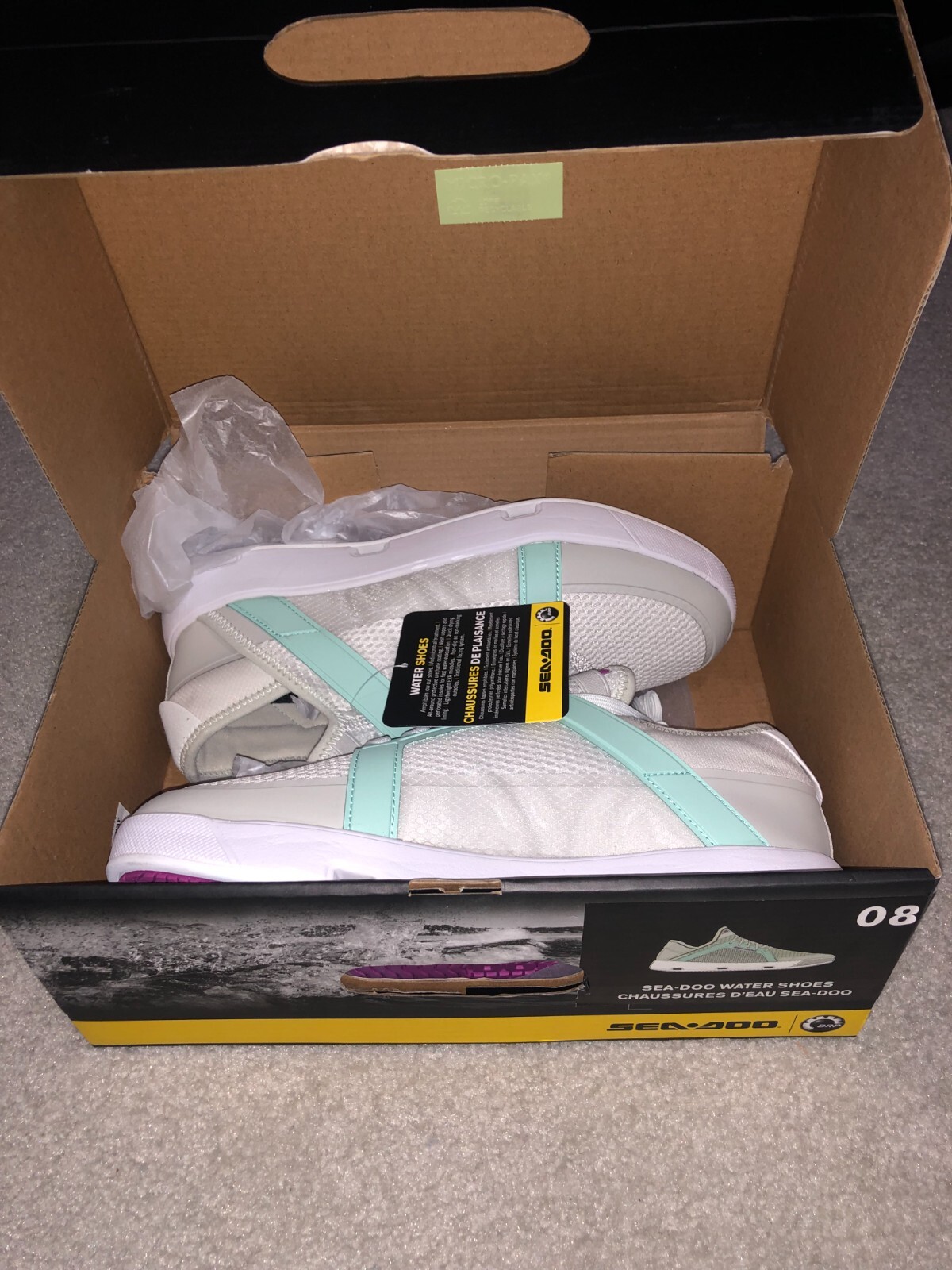 Sea Doo PWC Jet Ski Riding Water Shoes Unisex Men’s Size 8 Women’s Size 9 NEW