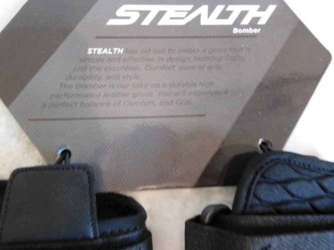 STEALTH Bomber Slalom Waterski Gloves Black & Silver size XXXS XXX-SMALL