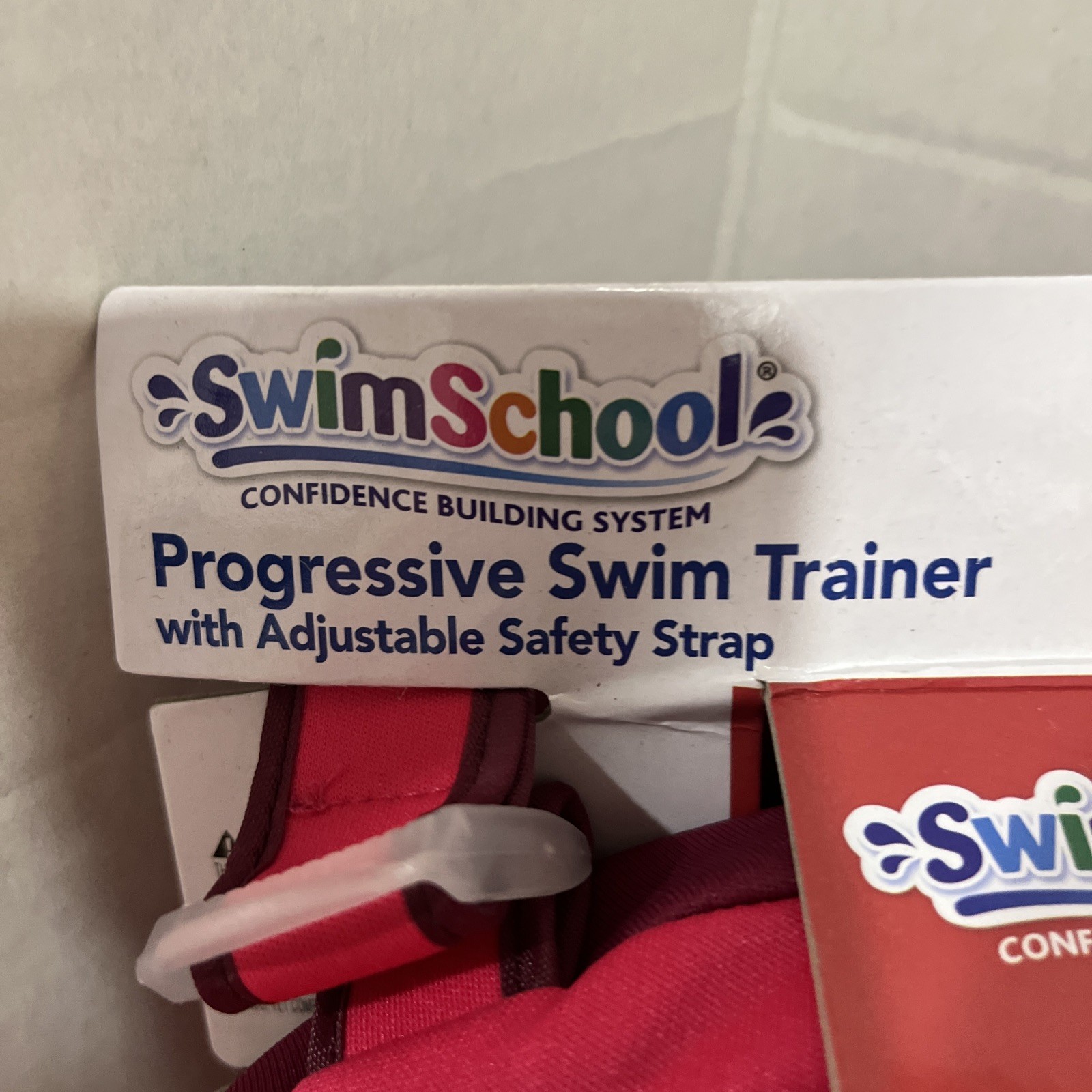 SwimSchool Progressive Swim Trainer Pink Medium-Large 40-55 Lbs Swim schools New
