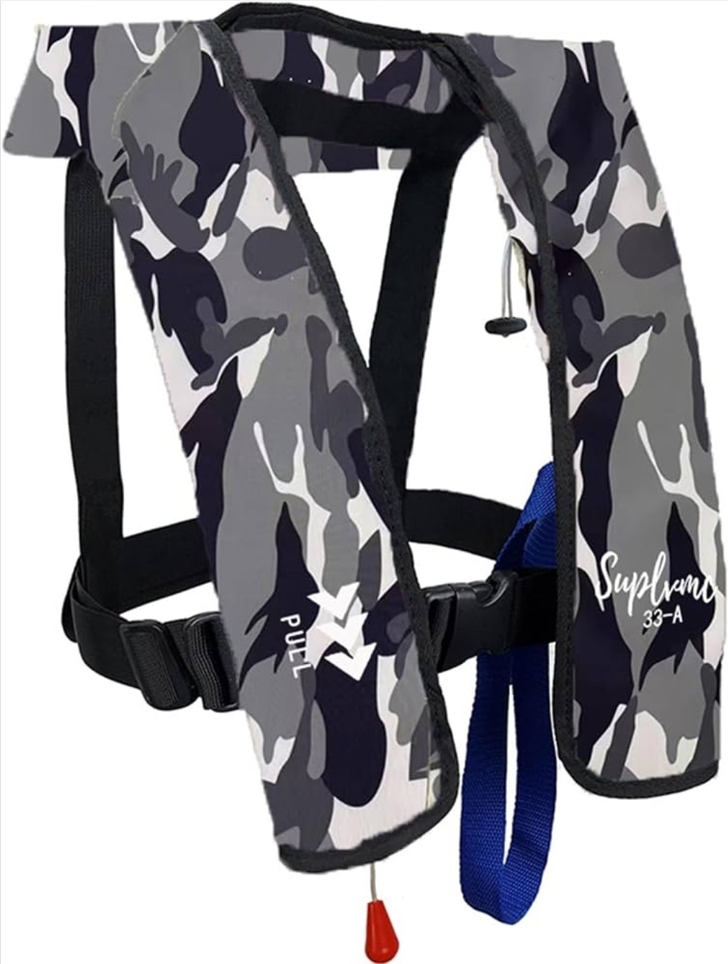 automatic Inflatable Life Jacket/Kayak Buoyancy Vest | Fishing Sailboat 3-5 sec