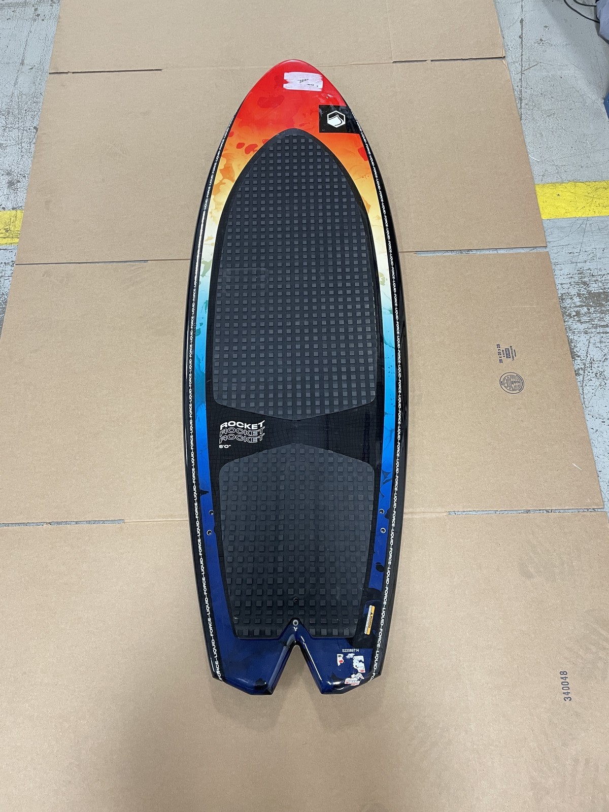 LIQUID FORCE S22089714 ROCKET 5’0″ X 20.2″ WAKESURF BOARD