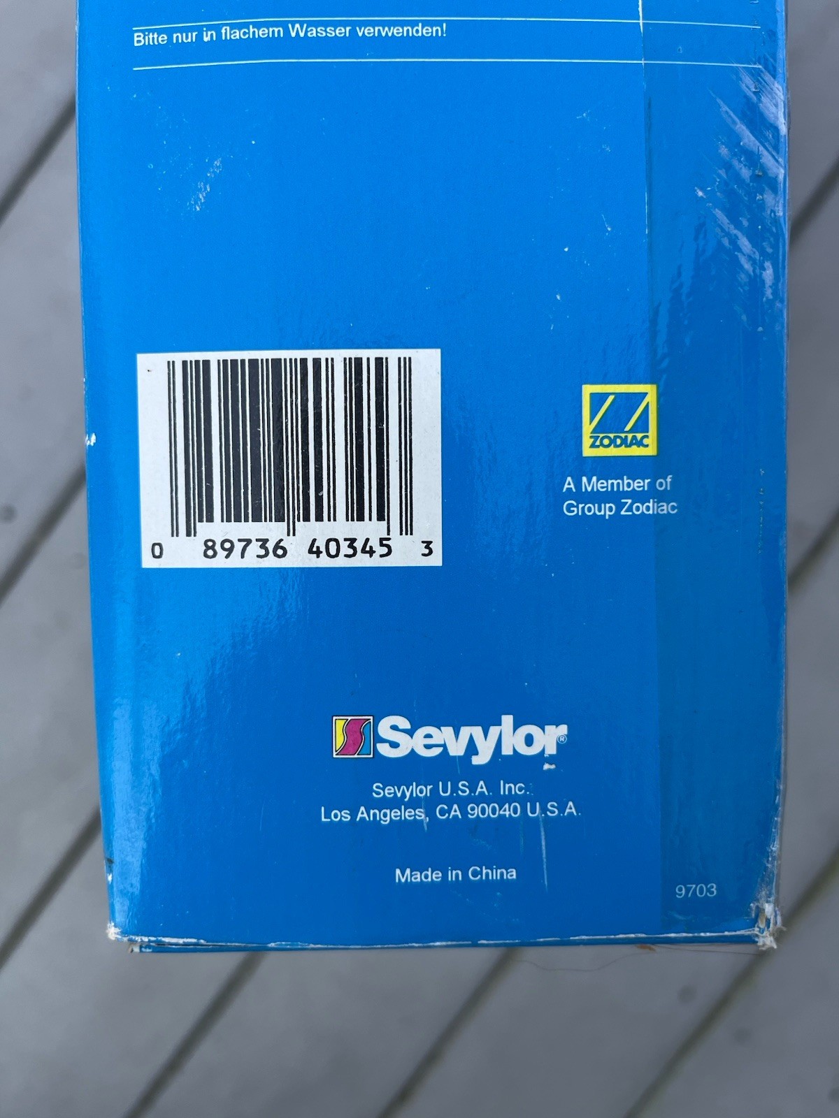 Vintage SEVYLOR Cabana Lounge Inflatable Raft Float Pool 75 x 32 RARE New In Box