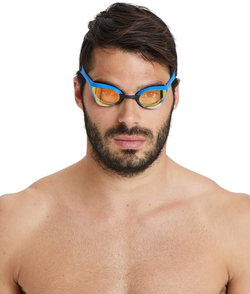 Arena Unisex Cobra Ultra Swipe Mirror Lens, Swim Goggles, Emerald/Cyber Lime