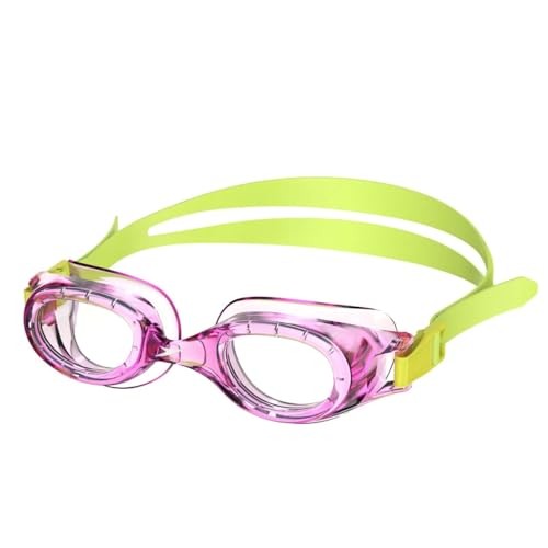 Bright Pink Hydrospex Swim Goggles for Unisex Ages 6-14
