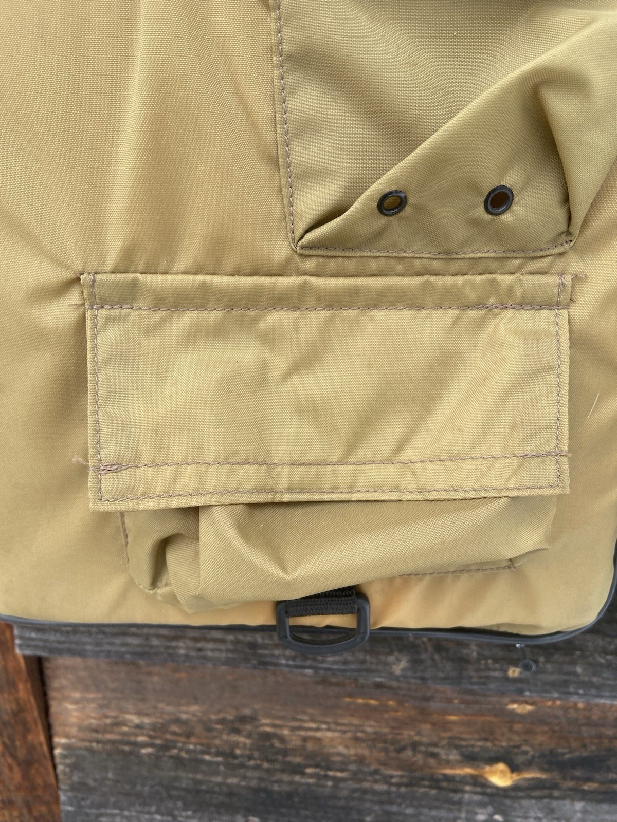 Vintage Stearns Life Jacket-Fishing Vest Tan Model 29-53 Size XXX Large Adult