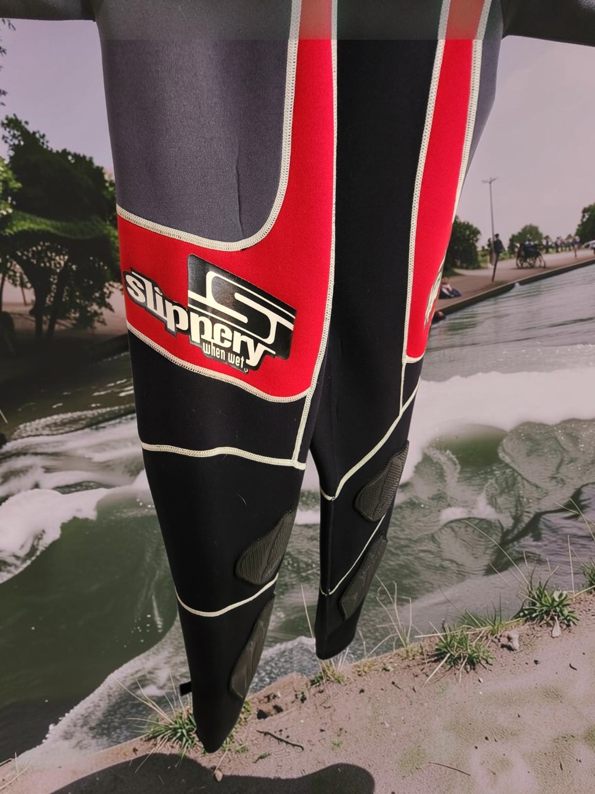 Lot of (2) Vtg Slippery When Wet 2-pc WETSUIT~Formula 2 ~ 1 Large 1 Extra Large