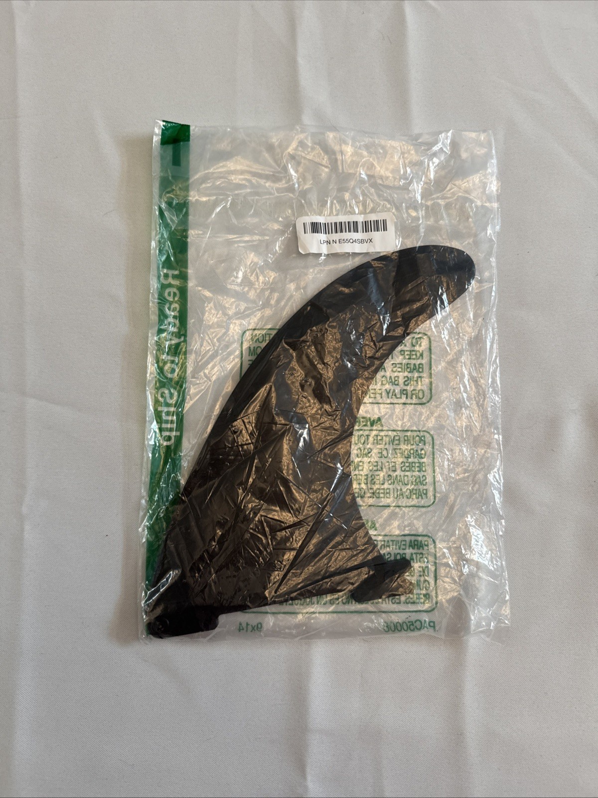Paddleboard Fin Replacement – 9” Black-1PCS