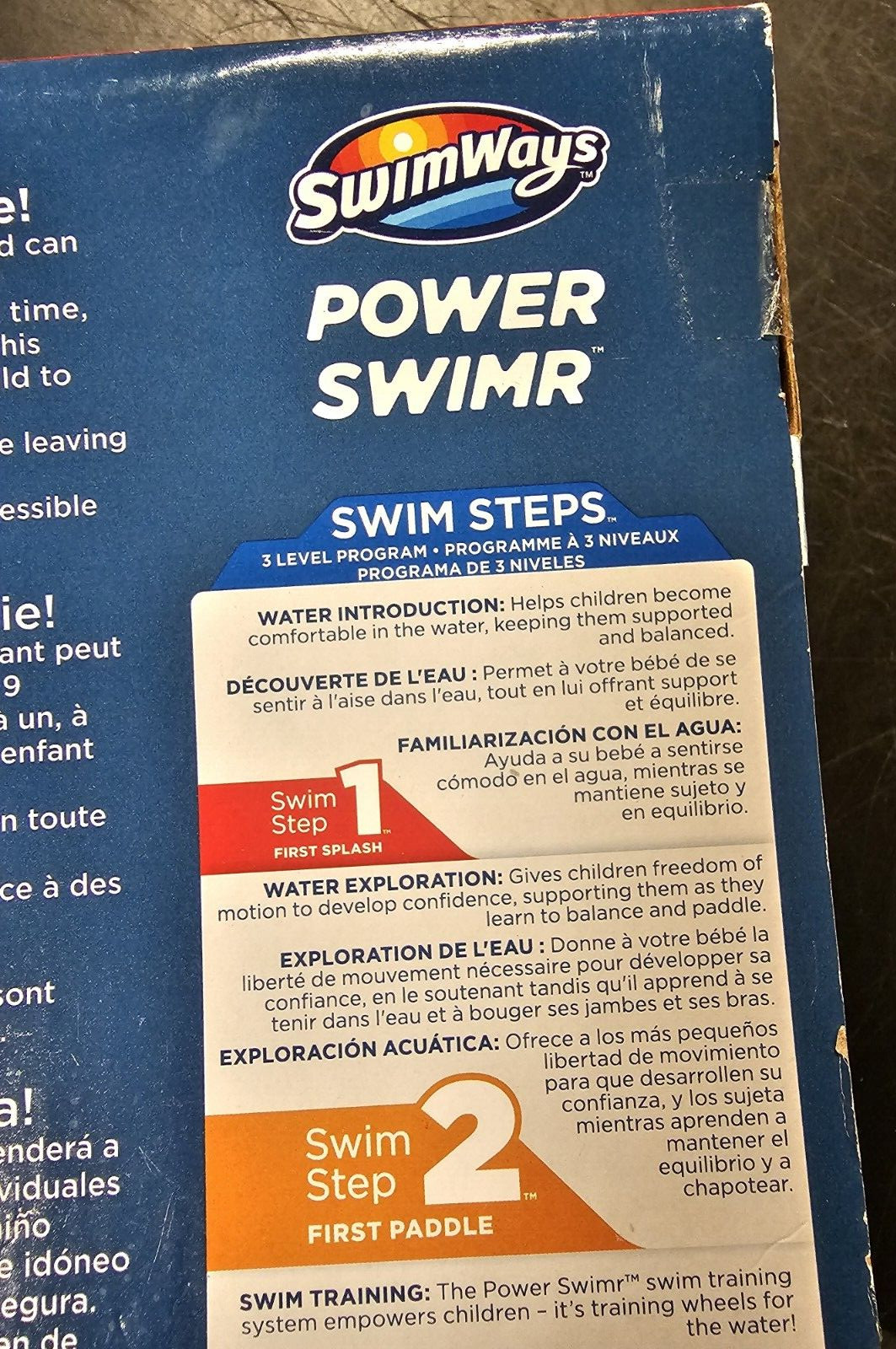 Swimways Power Swimmer Swimr Step 3 Medium Ages 3-6 Years New Other