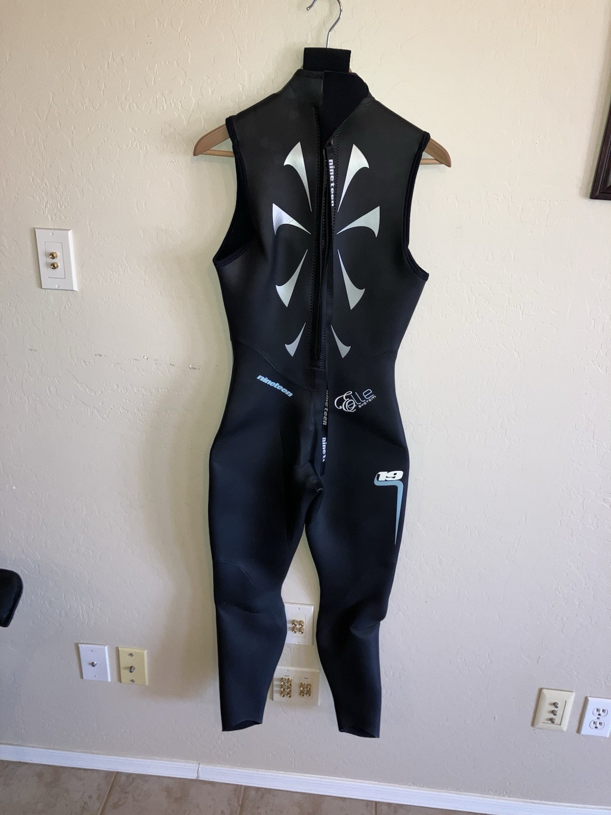 Pipeline 19 Wetsuit WXLp Black Inseam 26 Inches length 53 Inches. Exc Cond
