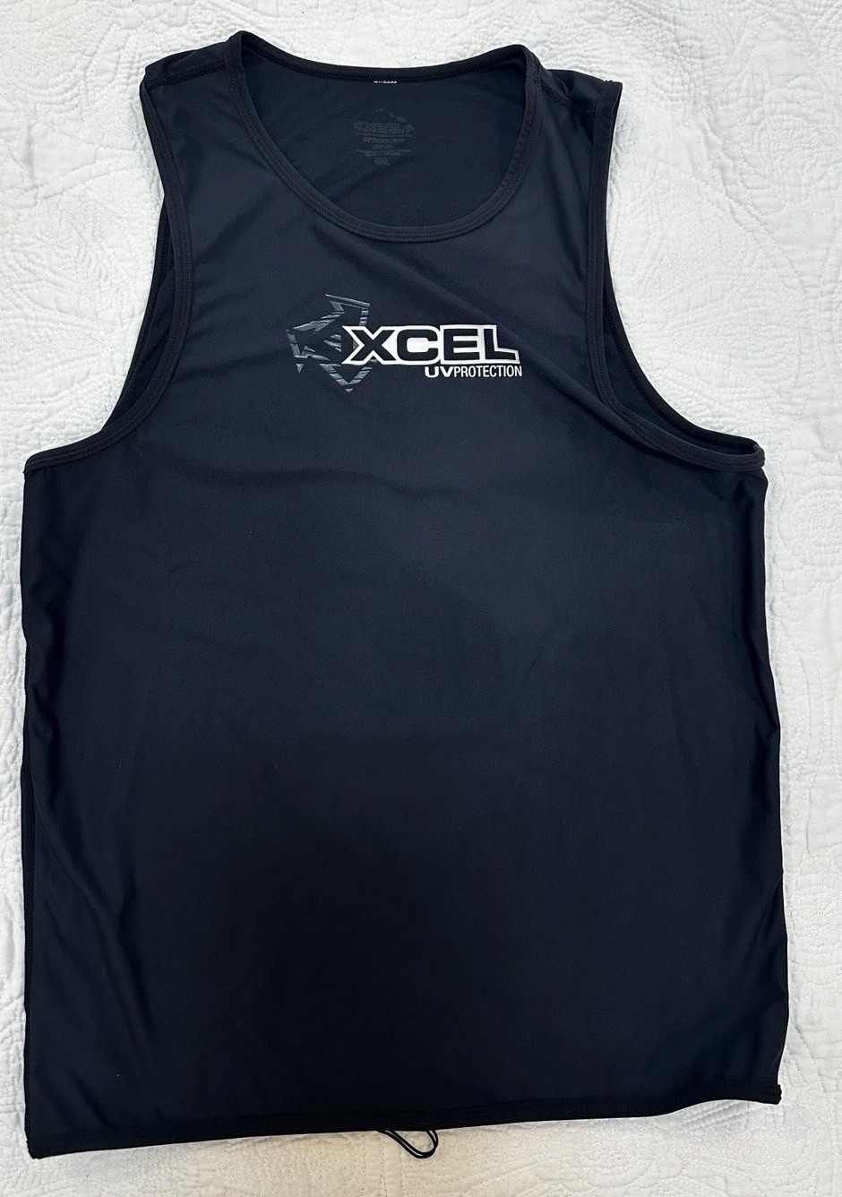 Xcel Hawaii Mens Rashguard Tank Sz 3XL EUC UV Protection Surf , Paddling