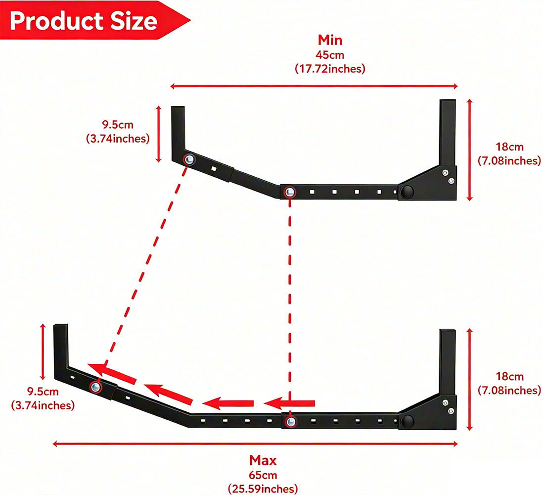 Foldable Wall Mount Rack Kayak Hook For Garage Wall Hangers Kayak Skii Surfboard