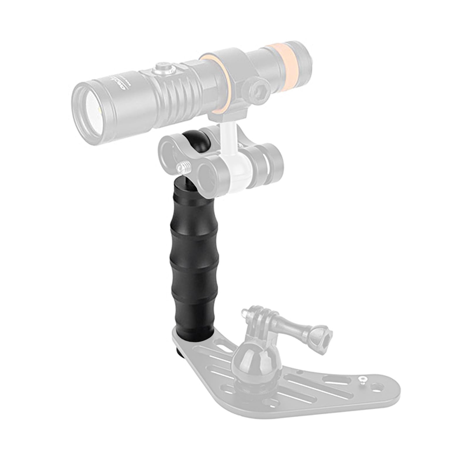ZJ12 Camera Tray Handle Mount Ball Joint Clamp Dive Light Underwater Photo