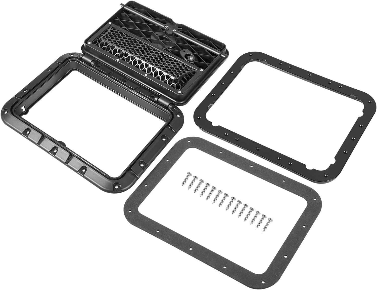71707003 Rectangular Twist and Seal Hatch Kit Horizontal for 13-26 Hobie Kayak