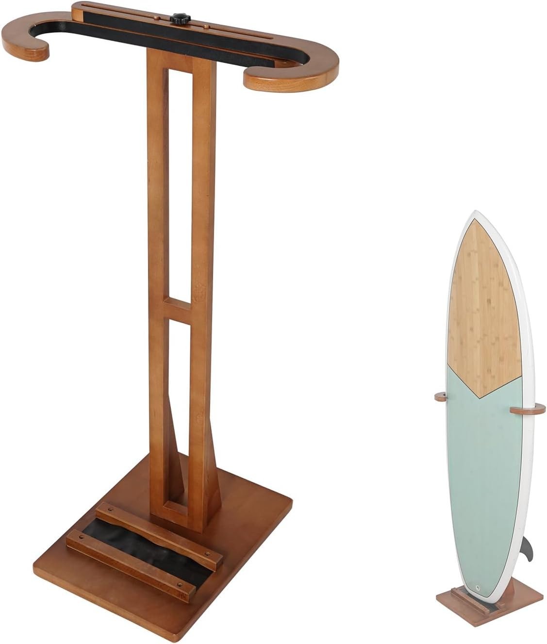 Surfboard Stand Racks, Indoor Display Stand Shortboard and Longboard Organizer