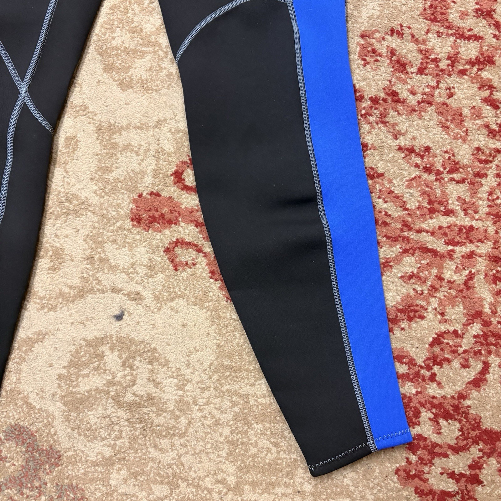 Cressi Mens Wetsuit Full Lido Long Blue Black 2.0mm Steamer