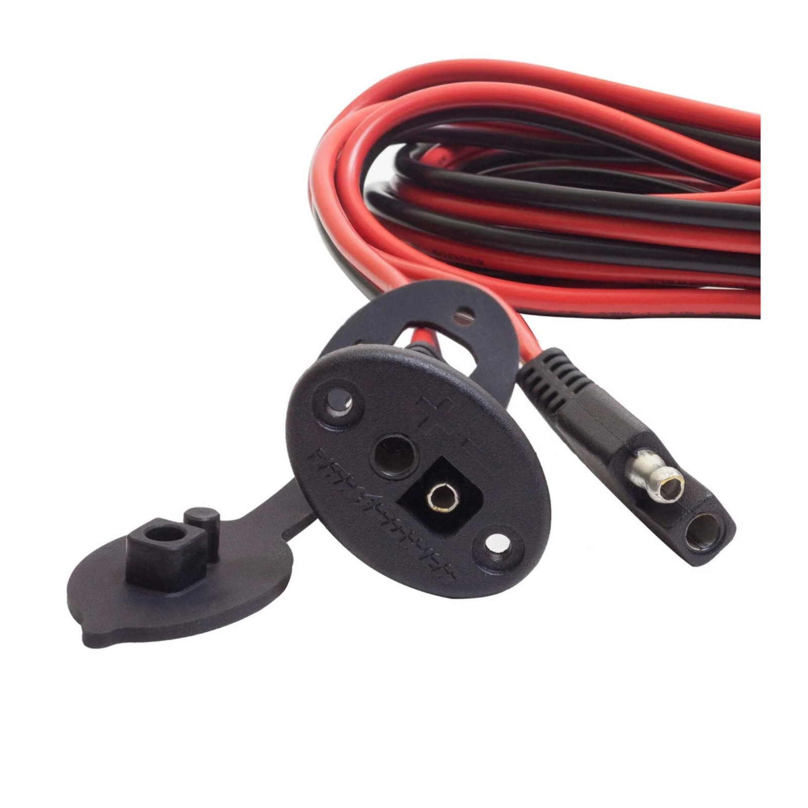 Yak-Power Power Port with Wire and SAE Connector 4-Ft