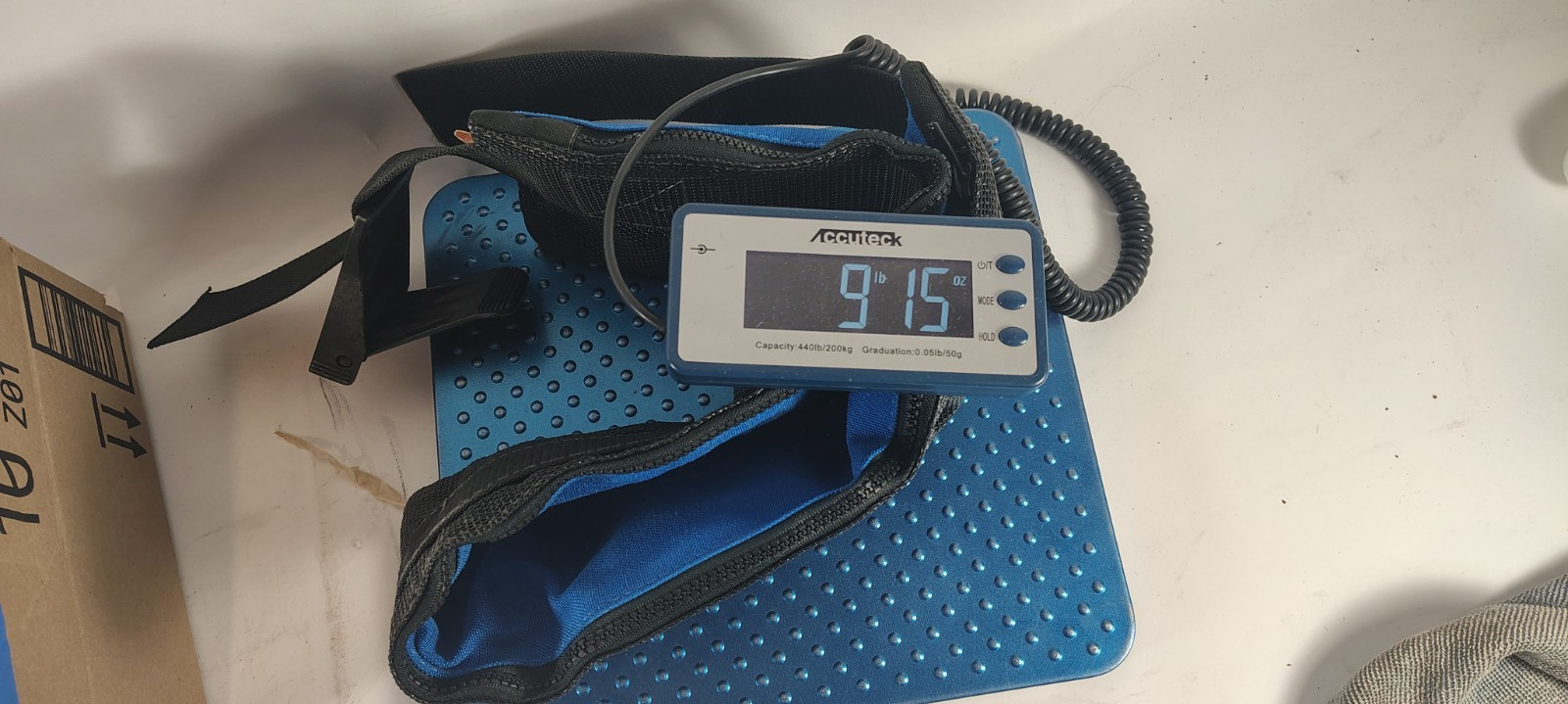 Duraplus Scuba Diving Weight Belt Blue Adjustable Dive Belt 9 lbs Made in USA